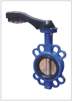 手動(dòng)對(duì)夾式蝶閥